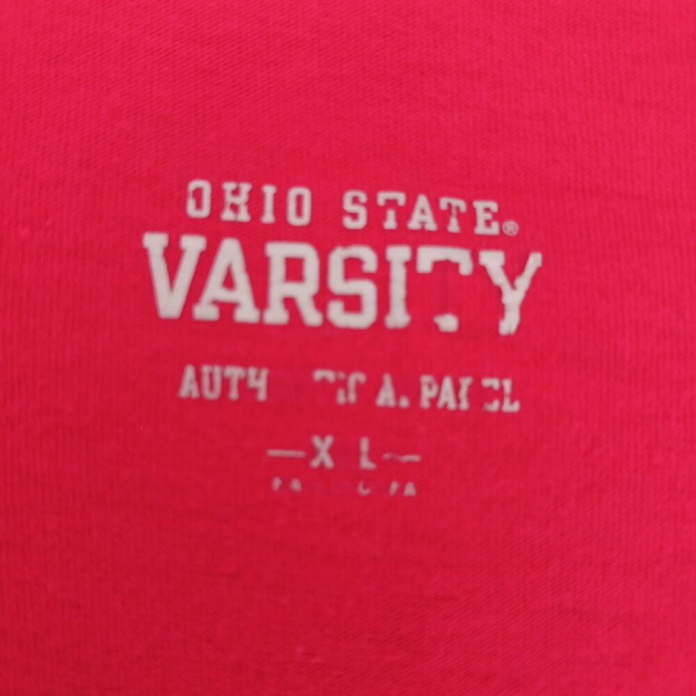 2 for $8 - Ohio State Varsity Red Long Sleeve Top Size XL - Picture 3 of 3